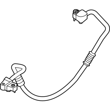 64537911204 BMW Pressure Hose Assembly Compressor Illustration 1 of 1