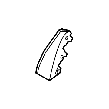 52105A3BD25 BMW SUPPORT PLATE Illustration 1 of 1