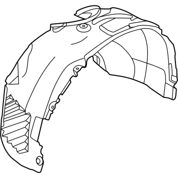 2025 BMW X2 Fender Splash Shield - 51719626616