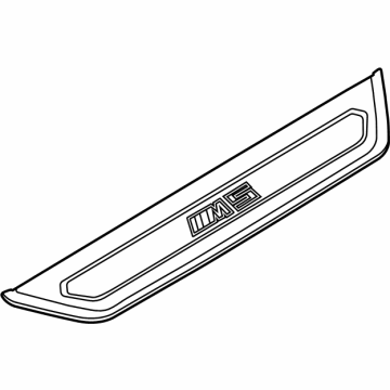 51477886679 BMW Front Entrance Cover Illustration 1 of 1