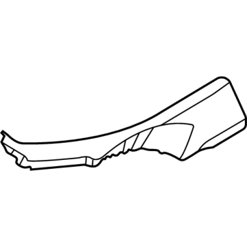 51435A36B95 BMW DOOR SILL COVER STRIP REAR L Illustration 1 of 1