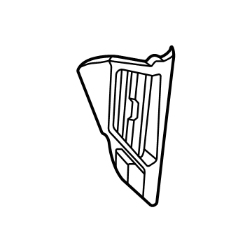 BMW 51435A24624 AIR VENT B-PILLAR RIGHT 51435A24624 BMW AIR VENT B-PILLAR RIGHT Illustration 1 of 1