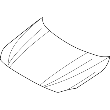 41619630180 BMW Hood Illustration 1 of 1