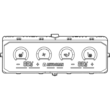 2025 BMW X3 A/C Switch - 61315B3FE90