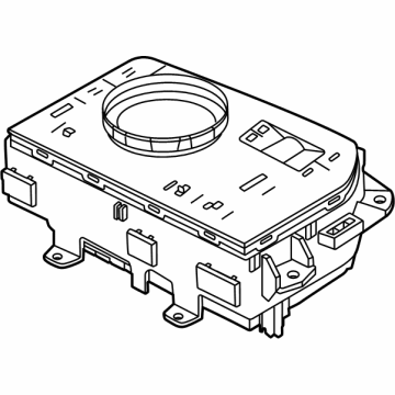 65825B3DE06 BMW Controller Illustration 1 of 1