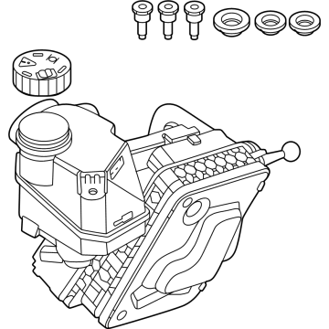 BMW XM ABS Pump And Motor Assembly - 34505B3C888