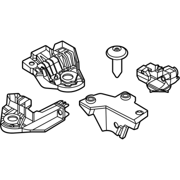 63115A98B11 BMW REPAIR KIT, LEFT HEADLIGHT Illustration 1 of 1