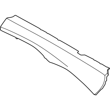 51425A5C5F1 BMW WAIST RAIL, REAR LEFT Illustration 1 of 1