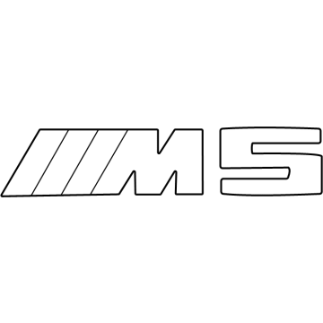 2025 BMW M5 Emblem - 51148085007