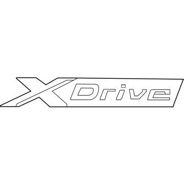 BMW 550e xDrive Emblem - 51145A0C946