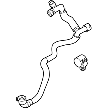 2025 BMW M440i xDrive Gran Coupe Cooling Hose - 17125A3B5D5