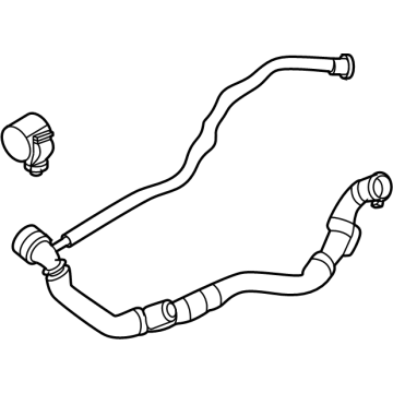 BMW M440i xDrive Gran Coupe Radiator Hose - 17125A3B5D4