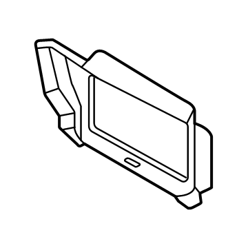 51745B3A3D6 BMW FRONT RADAR SENSOR, FUNNEL Illustration 1 of 1