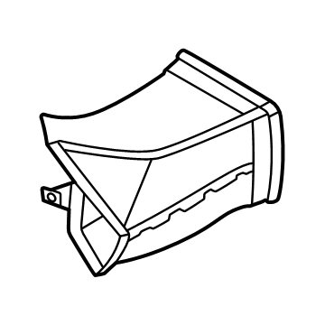 51748084925 BMW AIR DUCT RELOCATED RADIATOR Illustration 1 of 1
