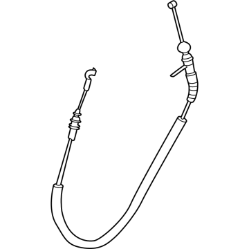 2024 BMW X2 Door Latch Cable - 51225A30380