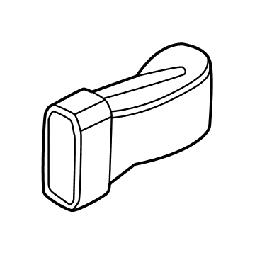 51225A058E9 BMW GROMMET DOOR BRAKE REAR Illustration 1 of 1