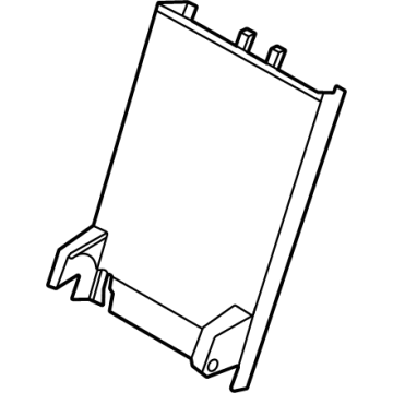 52205A54CA7 BMW TRIM FOR CENTER ARMREST Illustration 1 of 1