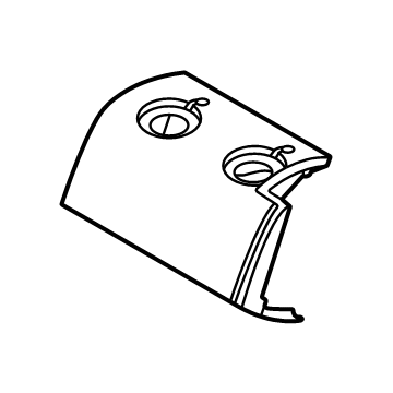 52205A24CB4 BMW HEADBOX BACKREST CENTER Illustration 1 of 1