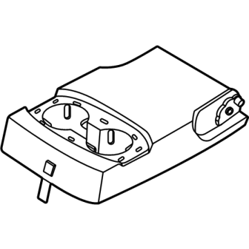 52205A798F4 BMW CENTER ARM REST, IMITATION L Illustration 1 of 1