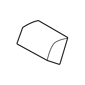 52205A79C00 BMW COVER, BACKREST, VINYL, CENT Illustration 1 of 1