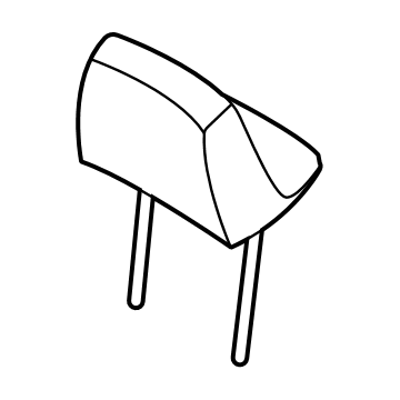 52205A7A2E0 BMW HEAD RESTRAINT, LEATHERETTE Illustration 1 of 1