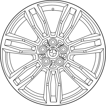 BMW 550e xDrive Alloy Wheels - 36115A324E0