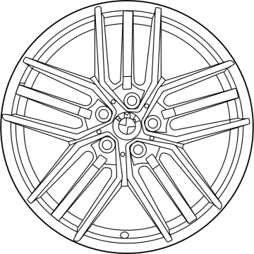 BMW 550e xDrive Alloy Wheels - 36115A324D6