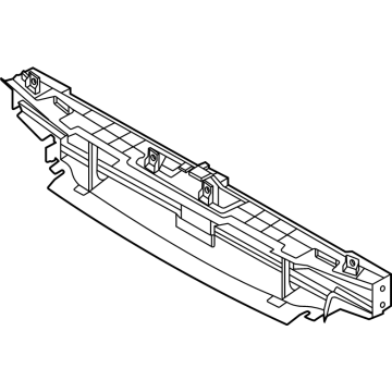 51745A35887 BMW AIR DUCT WITH AIR FLAP CONTR Illustration 1 of 1