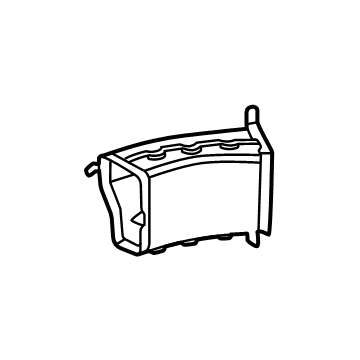 51749464035 BMW BRAKE AIR DUCT WHEEL WELL LE Illustration 1 of 1