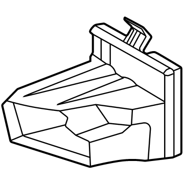 51749464041 BMW Exterior Radiator Air Duct Illustration 1 of 1
