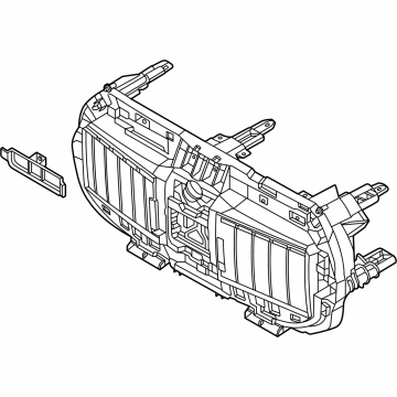 51745A35716 BMW AIR DUCT WITH AIR FLAP CONTR Illustration 1 of 1