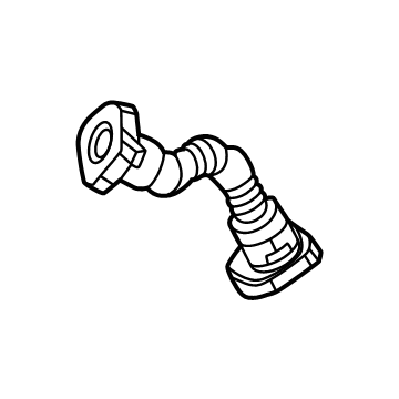 BMW 550e xDrive PCV Valve Hose - 16135A022B7