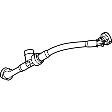 BMW 550e xDrive PCV Valve Hose - 13909884345