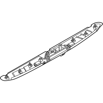 51135A272D7 BMW TRUNK LID GRIP Illustration 1 of 1
