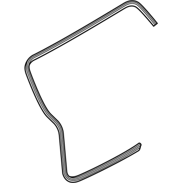51765A7B128 BMW Trunk Lid Gasket Illustration 1 of 1