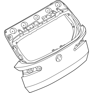 41625A745D1 BMW TAILGATE Illustration 1 of 1