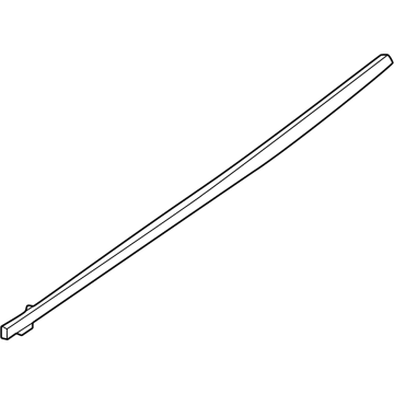 51355A2FC45 BMW SHAFT COVER REAR DOOR LEFT Illustration 1 of 1