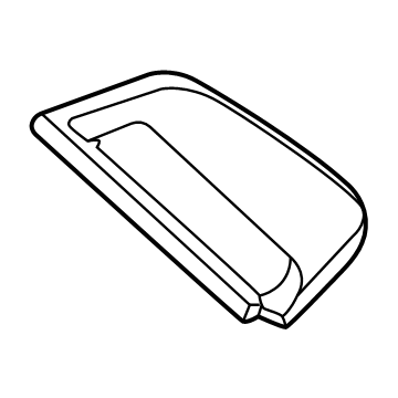 51375A2FC93 BMW Cover Column C Left Illustration 1 of 1