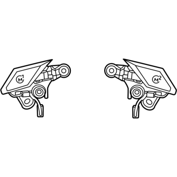 61317907778 BMW M BUTTON STEERING WHEEL Illustration 1 of 1