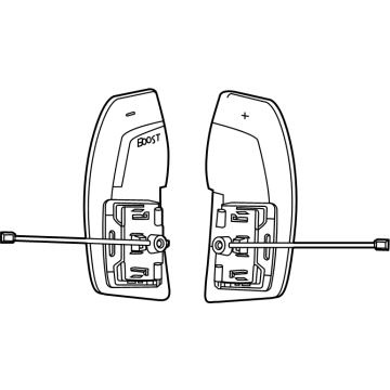 61317885575 BMW KIT SHIFT PADDLES M HANDLEBA Illustration 1 of 1