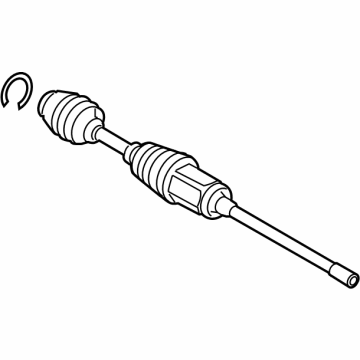 BMW 550e xDrive Axle Shaft - 31605A6B748
