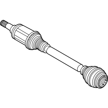 BMW 550e xDrive Axle Shaft - 31605A6B747