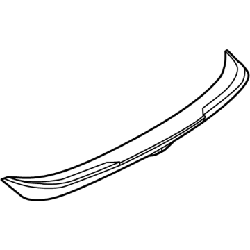 51625A310D9 BMW SPOILER, TRUNK LID Illustration 1 of 1