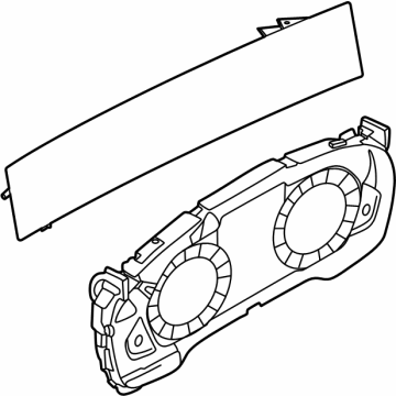 65505A93289 BMW MULTIFUNCTIONAL DISPLAY Illustration 1 of 1
