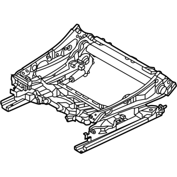52105A48582 BMW SEAT FRAME COMFORT SEAT RIGH Illustration 1 of 1