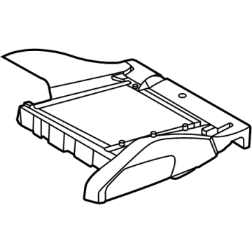 52105B47A36 BMW FOAM PAD, SPORT SEAT, PERFOR Illustration 1 of 1