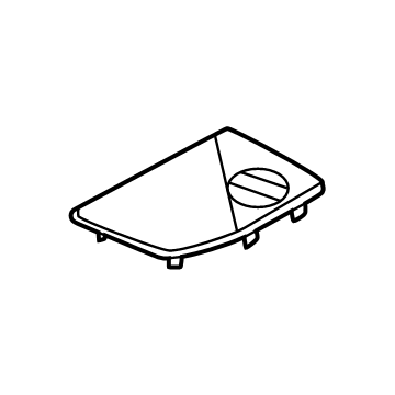 51465A38ED1 BMW SPEAKER TRIM LEFT Illustration 1 of 1