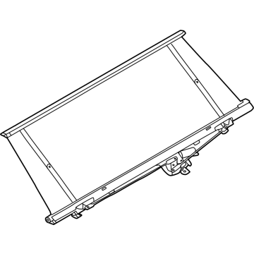 51465A36F87 BMW SUN BLIND FOR REAR WINDOW Illustration 1 of 1