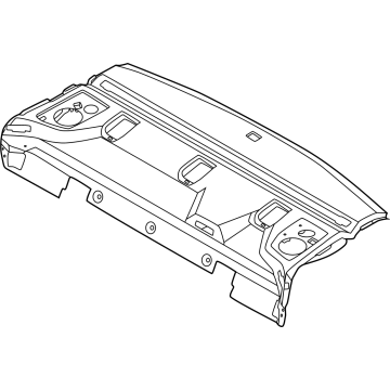 51465A36F70 BMW REAR SHELF Illustration 1 of 1