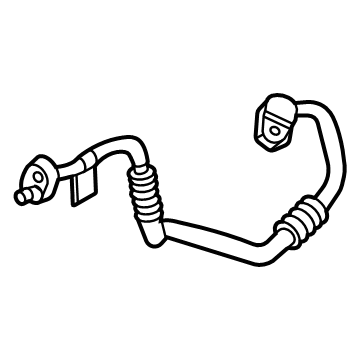 64537885965 BMW COOLANT PIPE Illustration 1 of 1